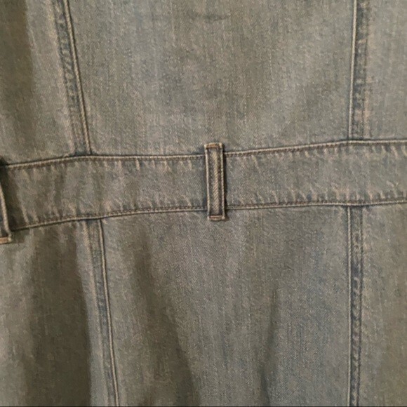 Boyish Denim Dress Mini Blue Sydney General Safari Short Sleeve Button Utility - Picture 11 of 11